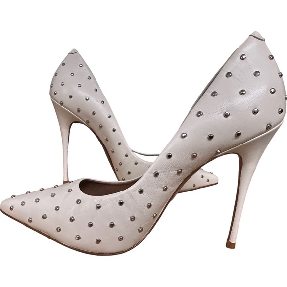 BCBGMAXAZRIA Women’s Nova Studded Pump Heel Magnolia - Picture 4 of 5